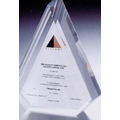 Lucite Triangle Award (6 1/2"x8"x1 1/4")